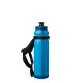 Back view of Tempo Pro 400ml with handle off to the left. Colour: Blue