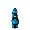 Side view of Tempo Pro 400ml with handle facing forwards. Colour: Blue 